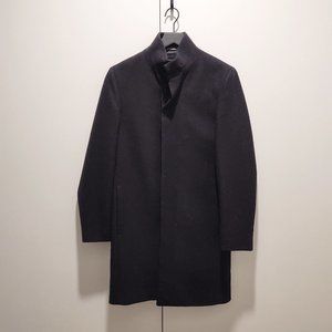 Theory Single-Breasted Wool Coat